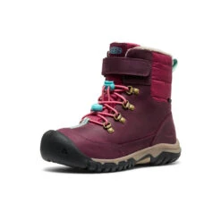 Keen Big Kids' Kanibou Waterproof Winter Boot | Fig/Pink Lemonade 8 Keen Big Kids' Kanibou Waterproof Winter Boot | Fig/Pink Lemonade -Keen e445169c52d22392c0aef888bec77074e3cae438
