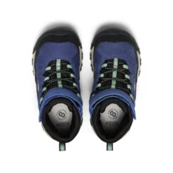 Keen Little Kids' Targhee IV Waterproof Hiking Boot | Skipper Blue/Hemlock -Keen e4c4b3ac8107626b14643d33c69151f672b8086d