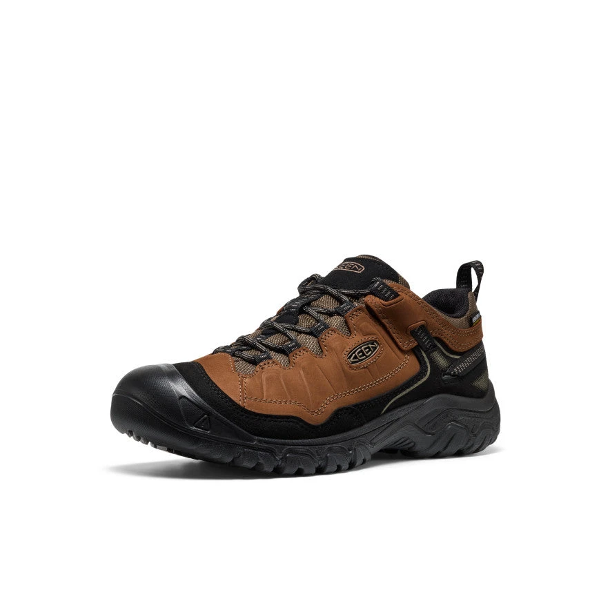 Keen Men's Targhee IV Waterproof Hiking Shoe | Bison/Black 3 Keen Men's Targhee IV Waterproof Hiking Shoe | Bison/Black - Image 3