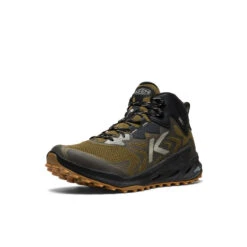 Keen Men's Zionic NXT Waterproof Hiking Boot | Dark Olive/Black -Keen e78e87458c1e78035542216d4f242b6f63423117