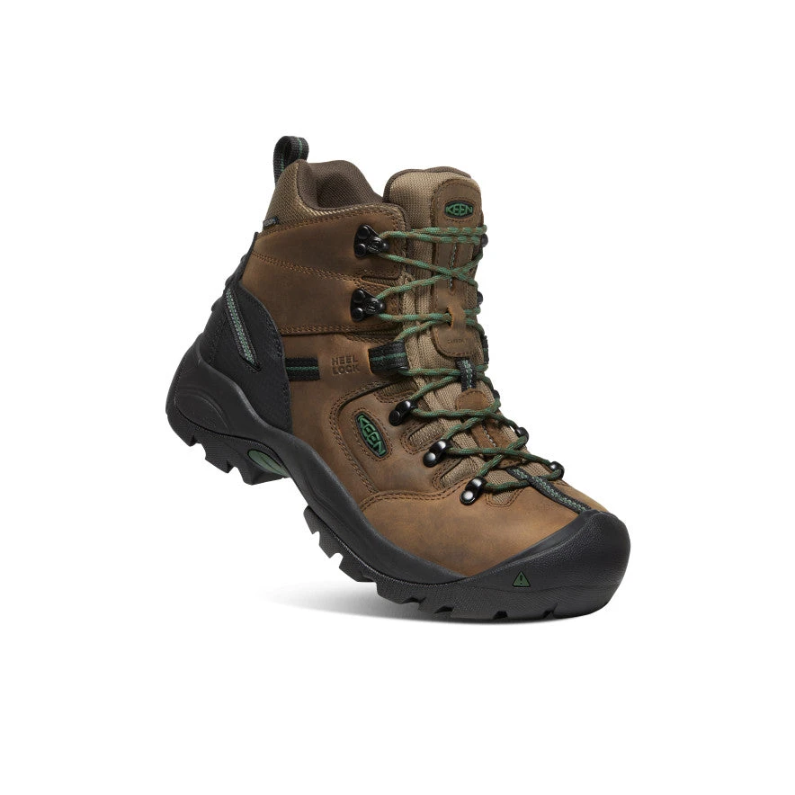 Keen Men's Pittsburgh Energy 6" Waterproof Boot (Carbon Toe) | Cascade Brown/Greener Pastures 3 Keen Men's Pittsburgh Energy 6" Waterproof Boot (Carbon Toe) | Cascade Brown/Greener Pastures - Image 3