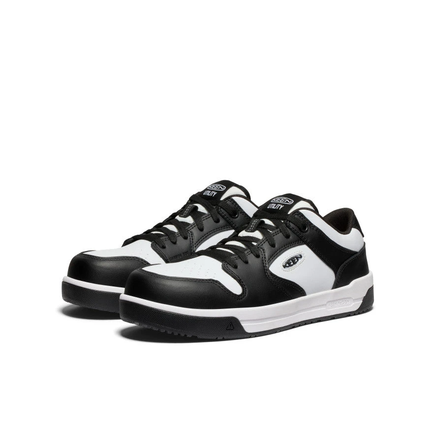 Keen Men's Overton Work Shoe (Carbon Toe) | Star White/Black 2 Keen Men's Overton Work Shoe (Carbon Toe) | Star White/Black - Image 2