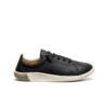Keen Men's KNX Leather Sneaker | Black/Star White