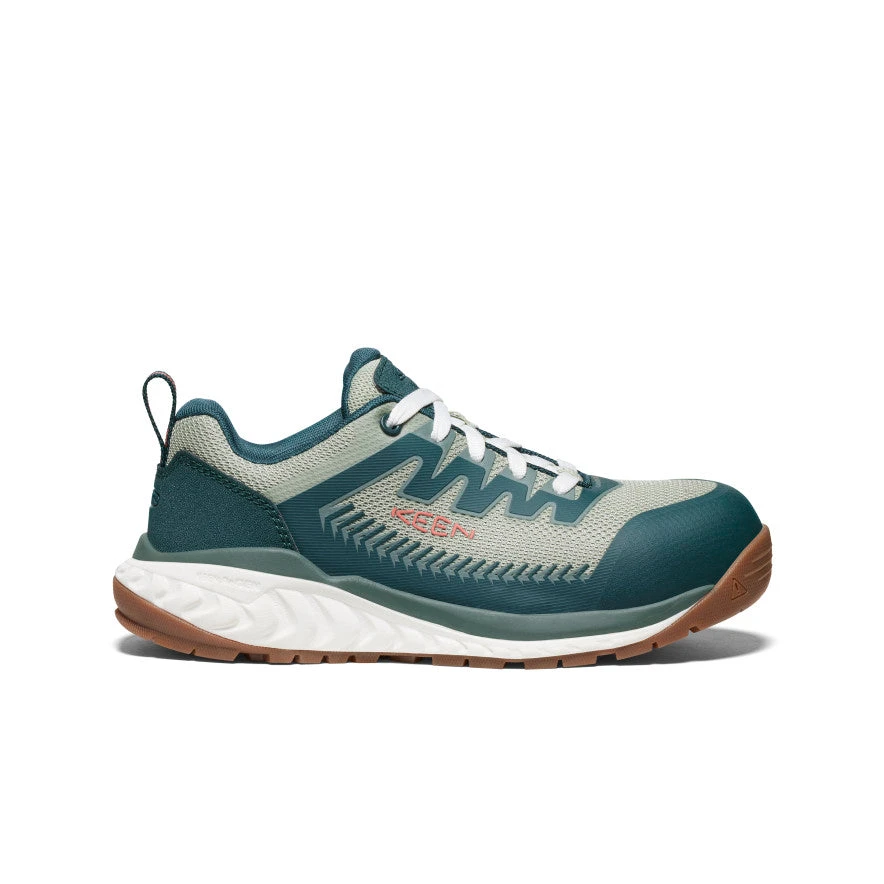 Keen Women's Arvada Work Sneaker (Carbon Toe) | Sea Moss/Desert Sage 1 Keen Women's Arvada Work Sneaker (Carbon Toe) | Sea Moss/Desert Sage