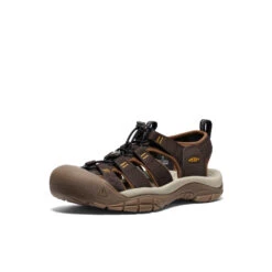 Keen Men's Newport H2 Sandal | Java/Golden Yellow -Keen f67472923796f38cc5315f04468dba60eb571570