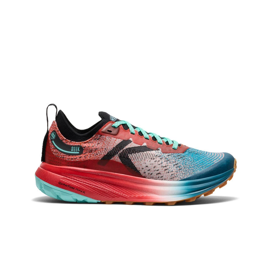 Keen Women's Seek Trail Running Shoe | Grenadine/Ocean Depths 1 Keen Women's Seek Trail Running Shoe | Grenadine/Ocean Depths