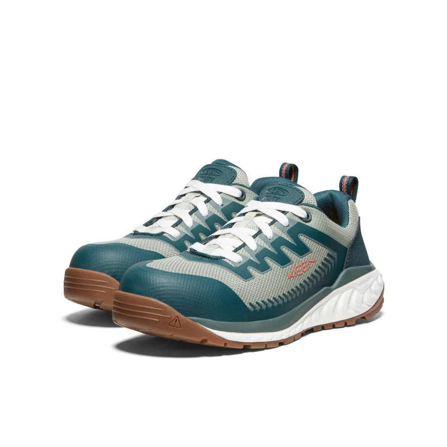 Keen Women's Arvada Work Sneaker (Carbon Toe) | Sea Moss/Desert Sage 2 Keen Women's Arvada Work Sneaker (Carbon Toe) | Sea Moss/Desert Sage - Image 2