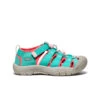 Keen Big Kids' Newport H2 | Bright Aqua/Giggle Pink