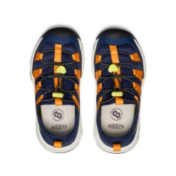 Keen Little Kids' Motozoa Sneaker | Naval Academy/Bright Marigold -Keen fe61b822bcb92ad80ca196cba837fc19db7af710