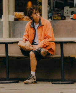 Keen Men's Hightrail Waterproof Wide Hiking Boot | Brindle/Oak Buff -Keen men smid lifestyle 03